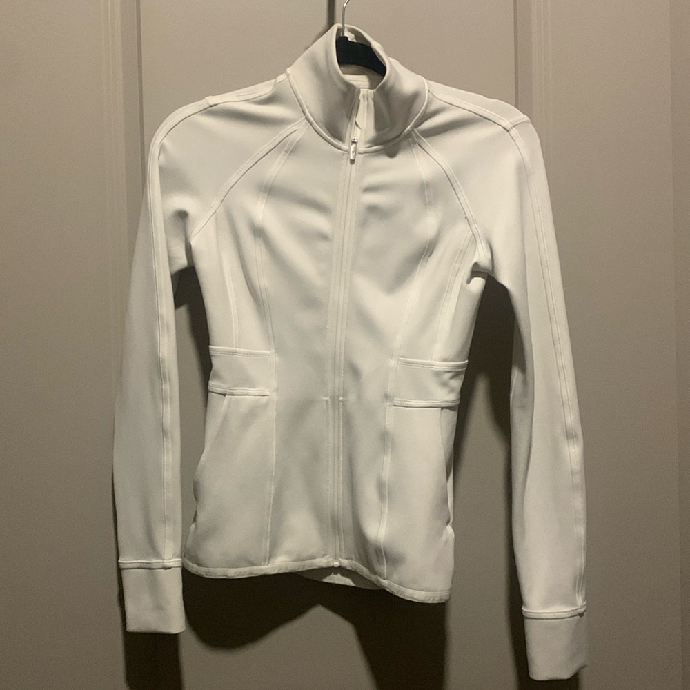 Lululemon jacket white size 4
